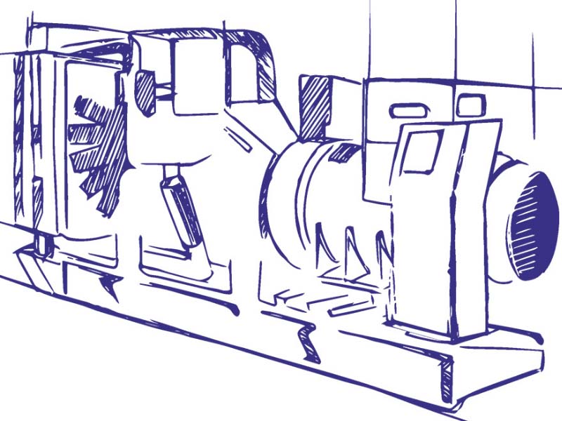 Дизельный генератор АД1000-Т400-1Р (Baudouin)
