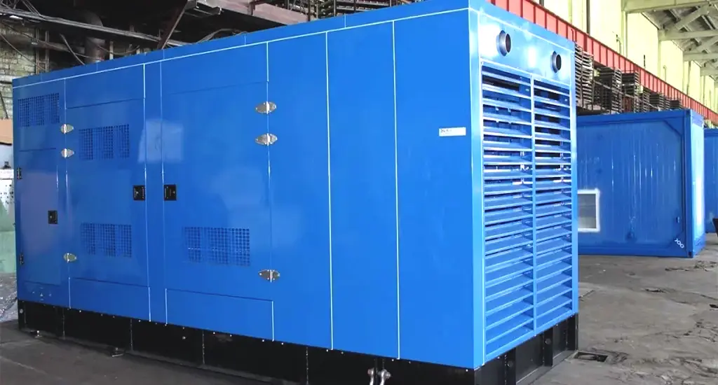 Дизель-генератор ЭТРО под капотом двигатель Yuchai